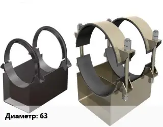 Опора трубопровода 63